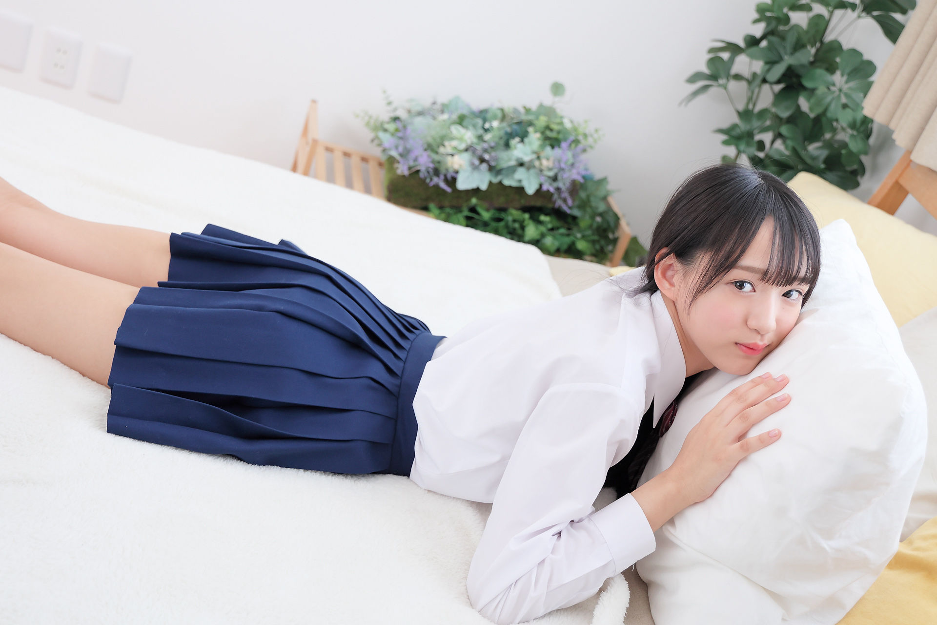 [Minisuka.tv] Yuna Sakiyama 咲山ゆな - Regular Gallery 01/(49P)