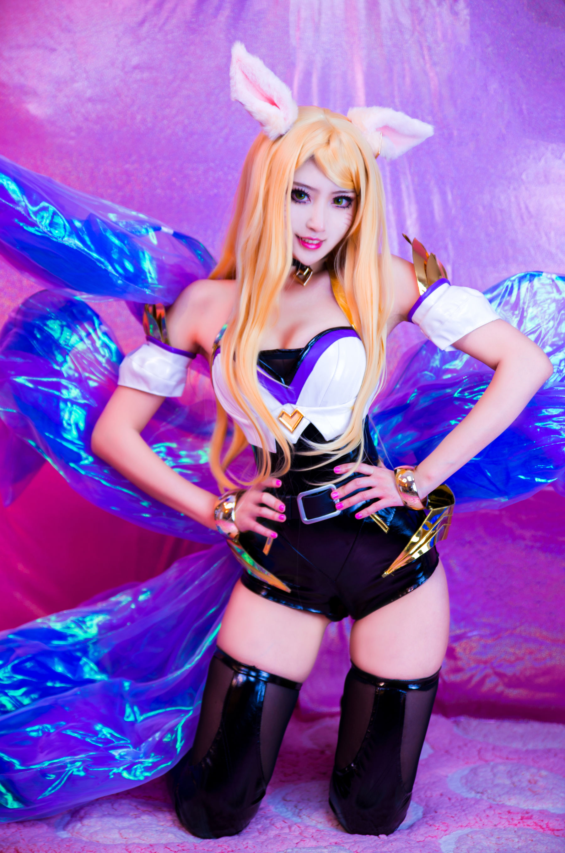 [福利COS] MisswarmJ - KDA Ahri (League of Legends)/(40P)