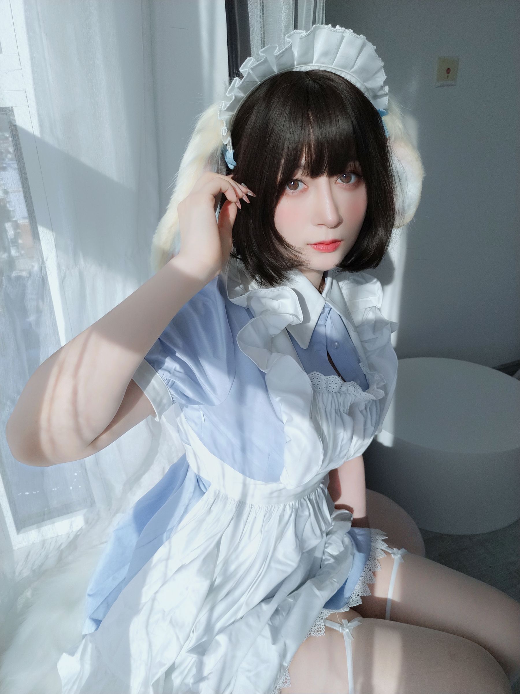 [福利COS] Coser小姐姐白银 - 兔女仆/(148P)