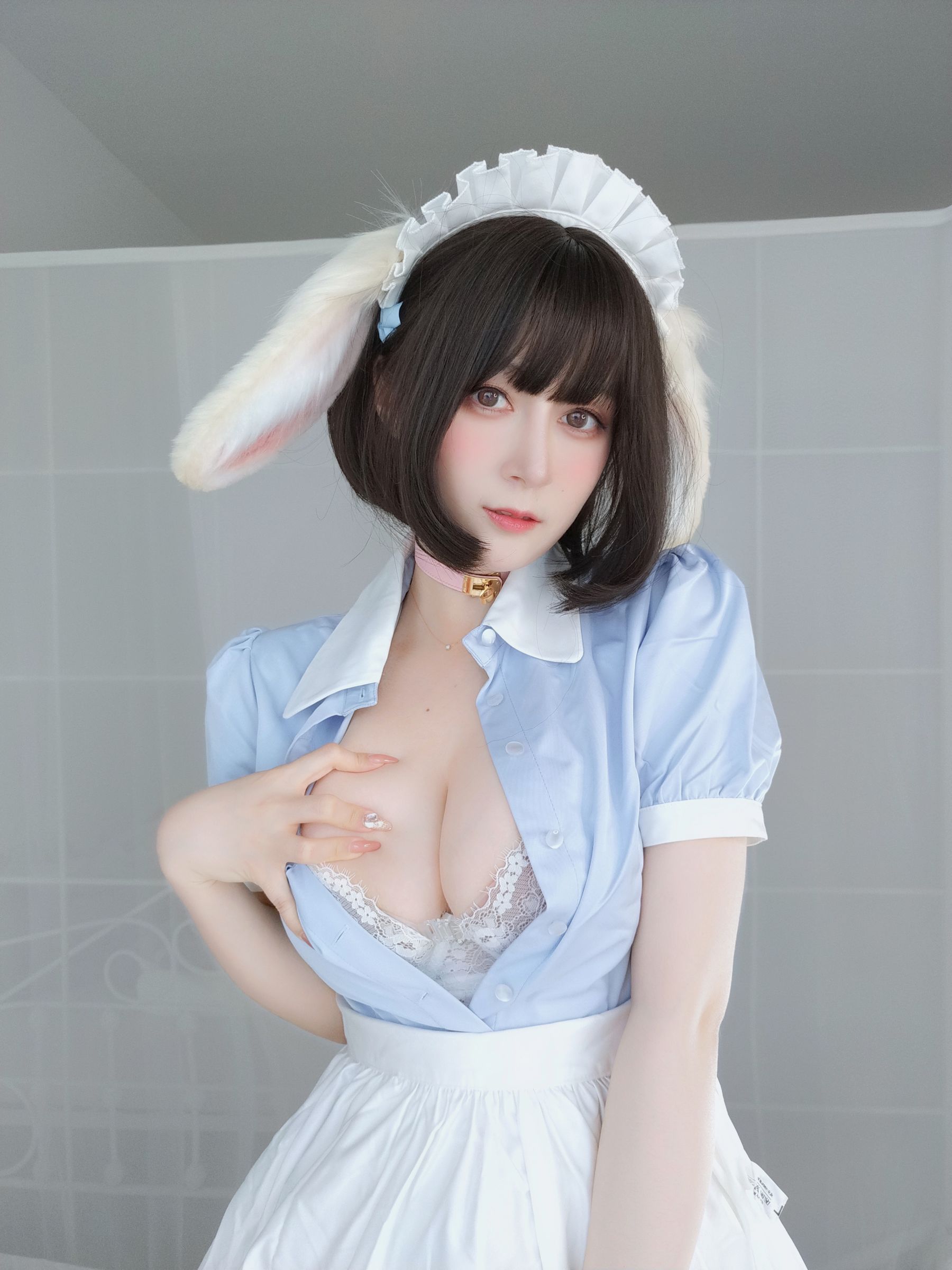 [福利COS] Coser小姐姐白银 - 兔女仆/(148P)