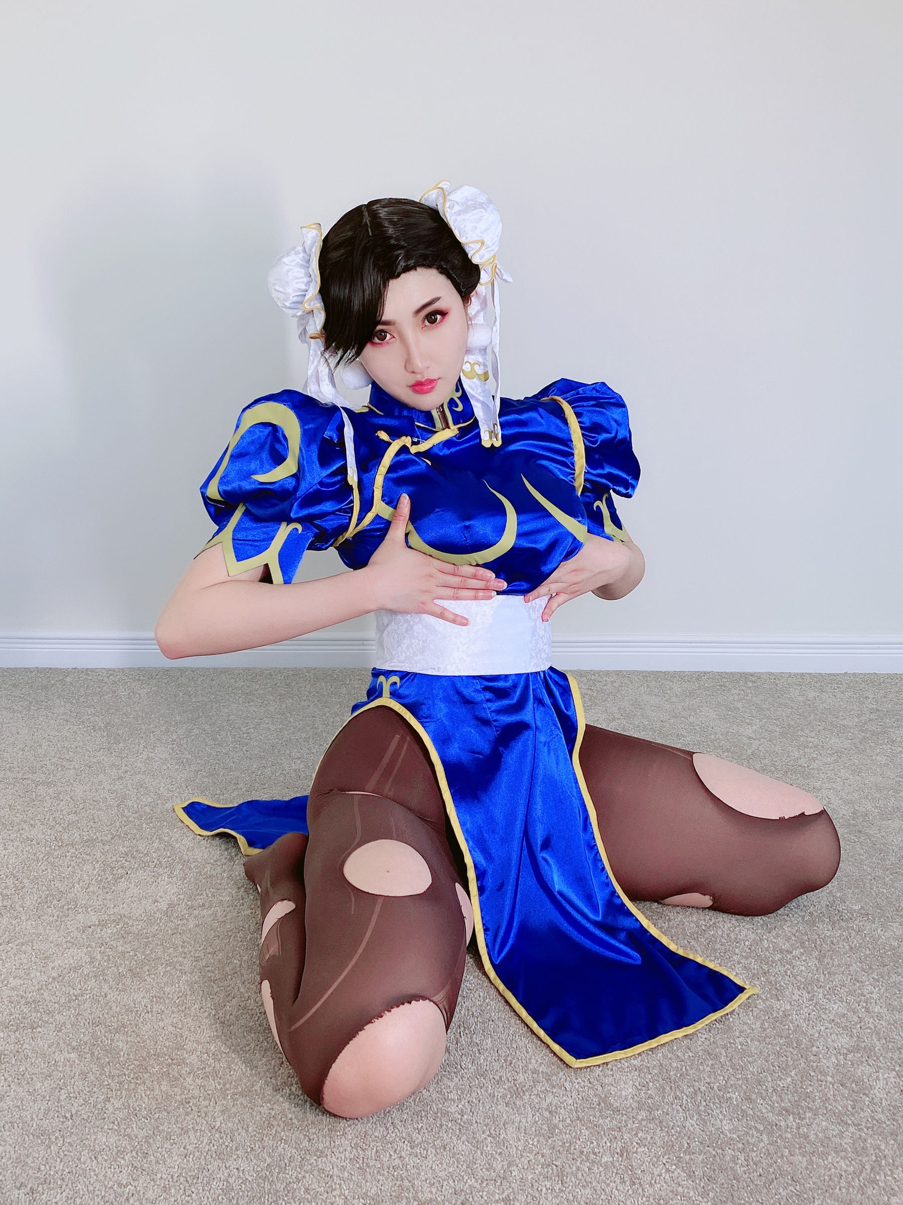 [福利COS] MisswarmJ - Chun Li/(51P)