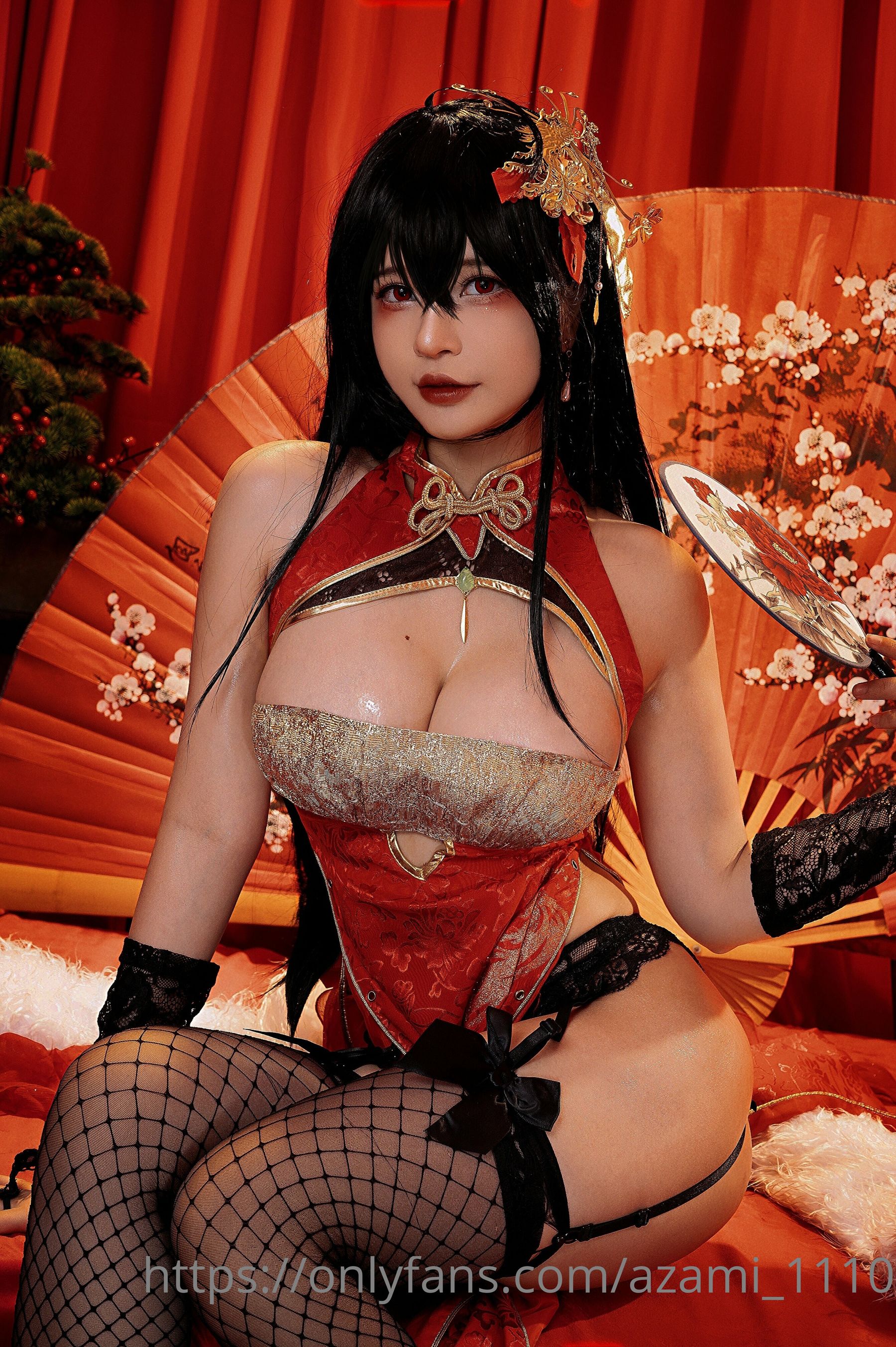 [福利COS] Azami福利 - Taihou Qipao/(22P)